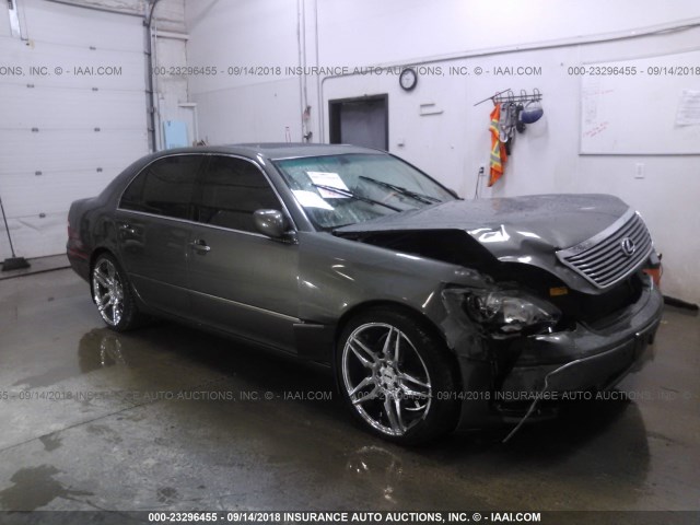 JTHBN36F965047982 - 2006 LEXUS LS GRAY photo 1