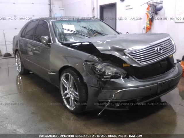 JTHBN36F965047982 - 2006 LEXUS LS GRAY photo 6