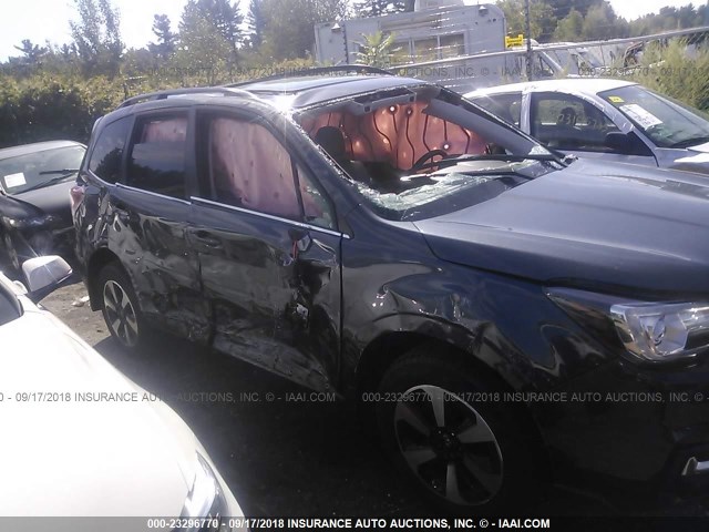 JF2SJARC0HH534395 - 2017 SUBARU FORESTER 2.5I LIMITED BLACK photo 6