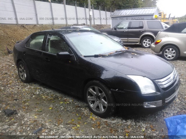 3FAHP02137R138751 - 2007 FORD FUSION SEL BLACK photo 1