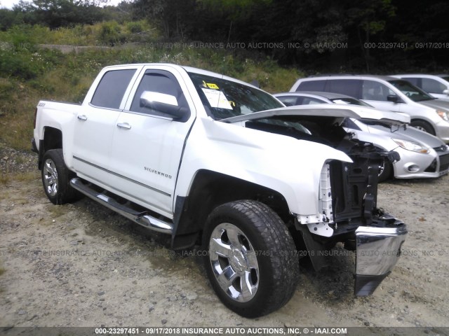 3GCUKSEC8FG256336 - 2015 CHEVROLET SILVERADO K1500 LTZ WHITE photo 1