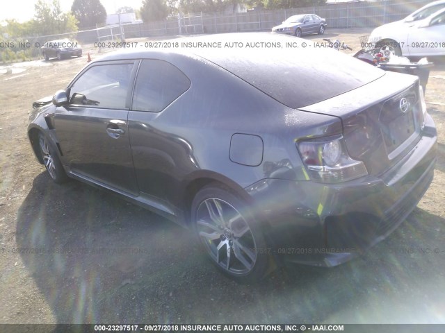 JTKJF5C78E3087007 - 2014 TOYOTA SCION TC ნაცრისფერი ფოტო 3
