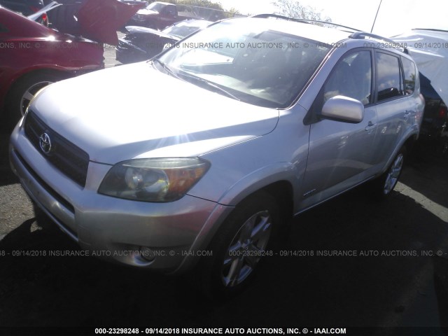 JTMBD32VX65043666 - 2006 TOYOTA RAV4 SPORT SILVER photo 2