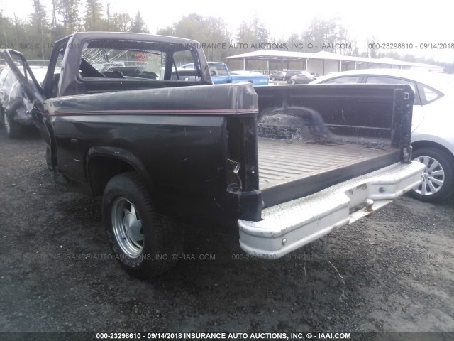 1FTCF10E0BRA20728 - 1981 FORD F100 BLACK photo 3