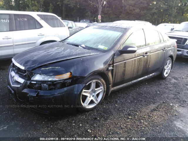 19UUA66206A060052 - 2006 ACURA 3.2TL BLACK photo 2