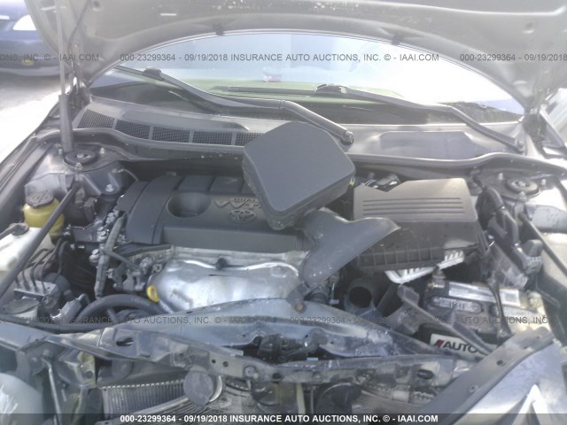 4T1BF3EK4BU162823 - 2011 TOYOTA CAMRY SE/LE/XLE GRAY photo 10