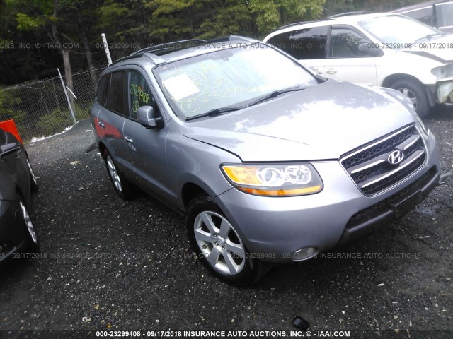 5NMSH73E88H174718 - 2008 HYUNDAI SANTA FE SE/LIMITED GRAY photo 1