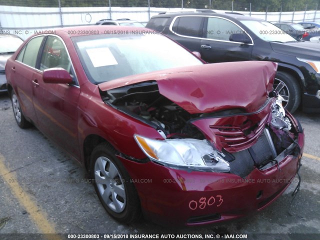 4T1BE46K98U206654 - 2008 TOYOTA CAMRY CE/LE/XLE/SE 红色 照片 1