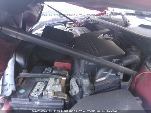 4T1BE46K98U206654 - 2008 TOYOTA CAMRY CE/LE/XLE/SE 红色 照片 10