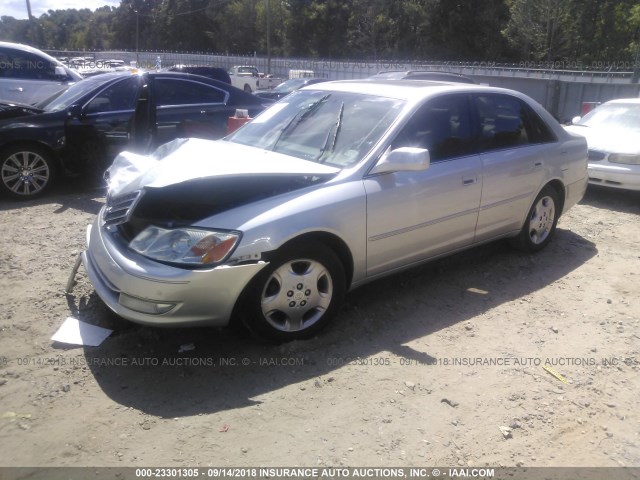 4T1BF28B13U296017 - 2003 TOYOTA AVALON XL/XLS SILVER photo 2