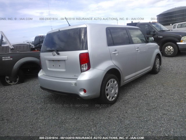 JTLZE4FE3DJ034988 - 2013 TOYOTA SCION XB Күміс фото 4