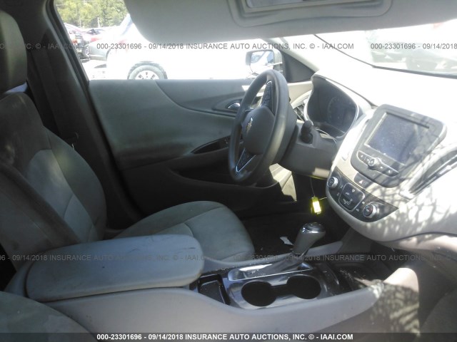 1G1ZB5ST3HF114713 - 2017 CHEVROLET MALIBU LS GRAY photo 5