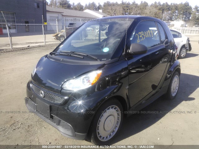 WMEEJ3BA7FK815160 - 2015 SMART FORTWO PURE/PASSION BLACK photo 2