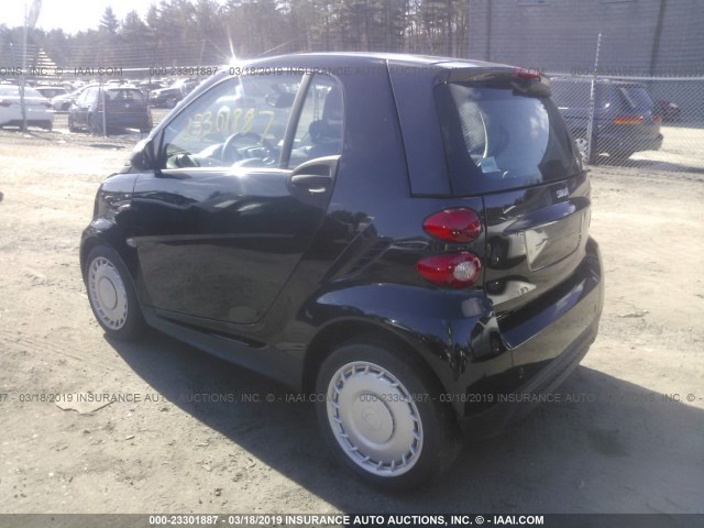 WMEEJ3BA7FK815160 - 2015 SMART FORTWO PURE/PASSION BLACK photo 3