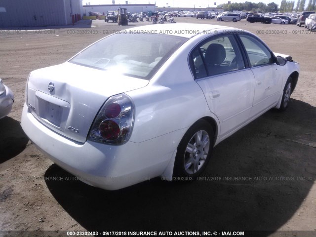 1N4AL11D86N452797 - 2006 NISSAN ALTIMA S/SL WHITE photo 4