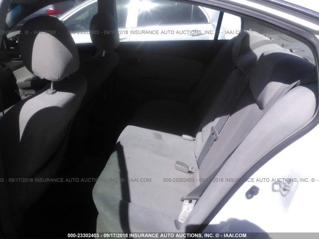 1N4AL11D86N452797 - 2006 NISSAN ALTIMA S/SL WHITE photo 8