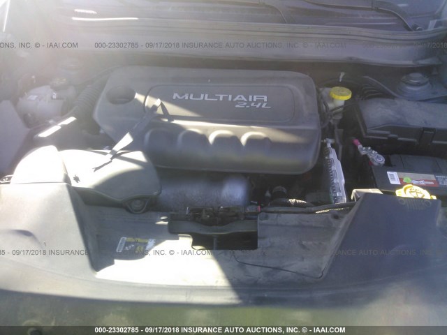 1C4PJMBB0EW204741 - 2014 JEEP CHEROKEE TRAILHAWK GRAY photo 10