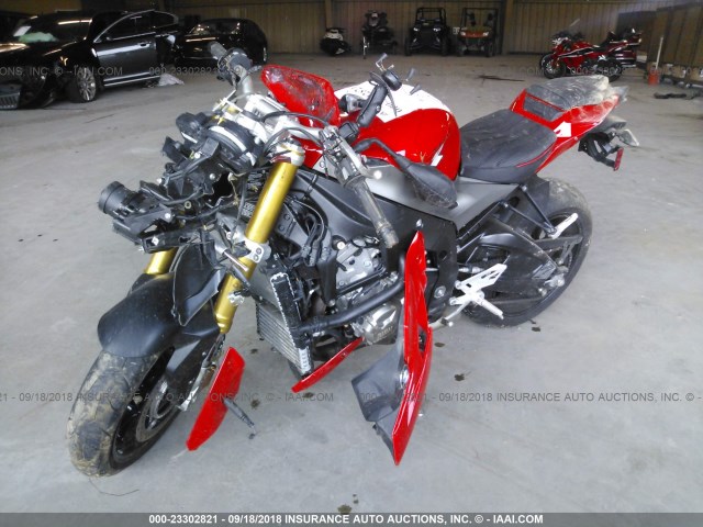 WB10D1209EZ199010 - 2014 BMW S 1000 R RED photo 2