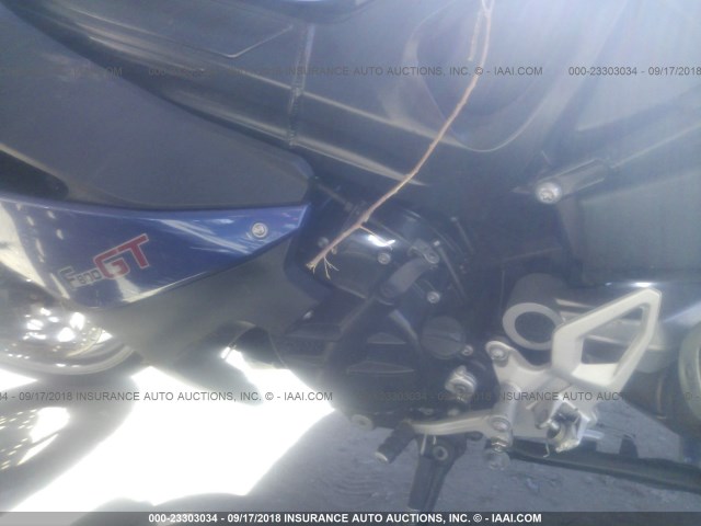 WB10B1308GZF88683 - 2016 BMW F800 GT BLUE photo 9