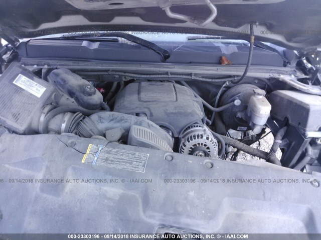 1GCEC14C38Z212955 - 2008 CHEVROLET SILVERADO C1500 GRAY photo 10