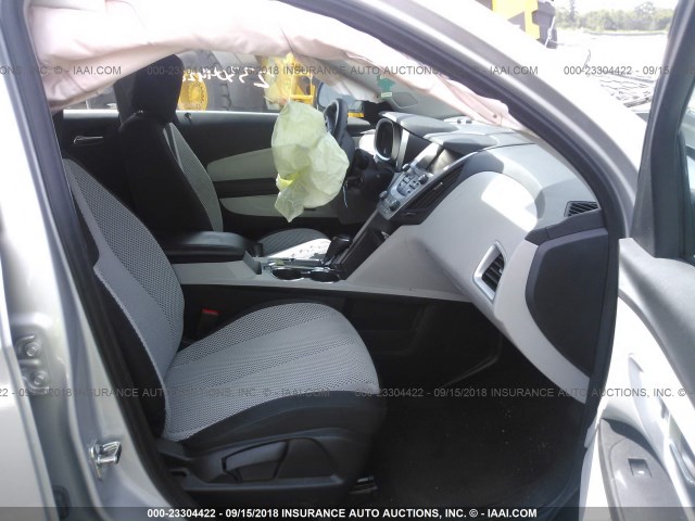 2GNALBEK4G1184091 - 2016 CHEVROLET EQUINOX LS SILVER photo 5