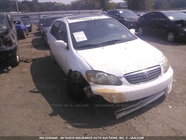 1NXBR32E86Z597629 - 2006 TOYOTA COROLLA CE/LE/S WHITE photo 1