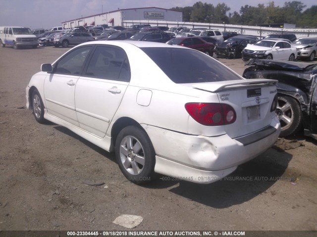 1NXBR32E86Z597629 - 2006 TOYOTA COROLLA CE/LE/S WHITE photo 3