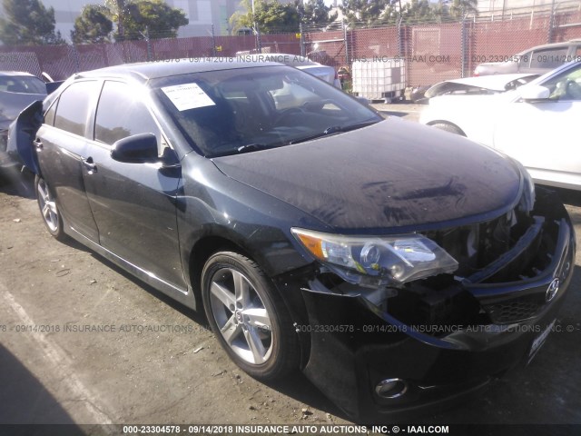 4T1BF1FK8EU332205 - 2014 TOYOTA CAMRY L/SE/LE/XLE 黑色 照片 1