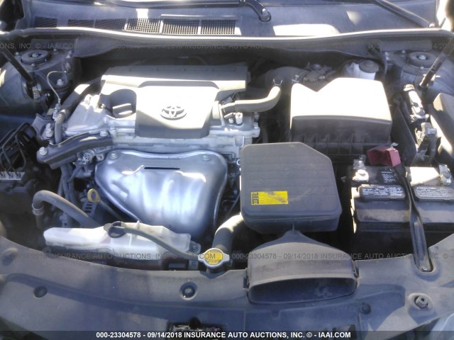 4T1BF1FK8EU332205 - 2014 TOYOTA CAMRY L/SE/LE/XLE 黑色 照片 10