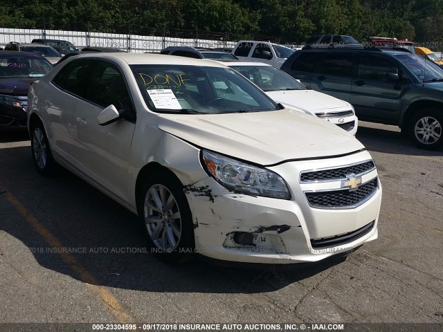 1G11E5SA5DU136463 - 2013 CHEVROLET MALIBU 2LT WHITE photo 1