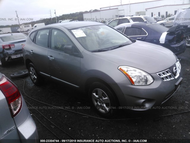 JN8AS5MV6DW642599 - 2013 NISSAN ROGUE S/SV GRAY photo 1