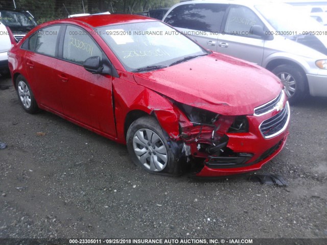 1G1PC5SH0G7154160 - 2016 CHEVROLET CRUZE LIMITED LS RED photo 6