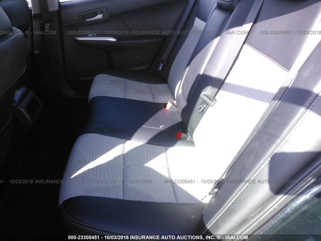 4T1BF1FK4DU287908 - 2013 TOYOTA CAMRY L/SE/LE/XLE მუქი ლურჯი ფოტო 8