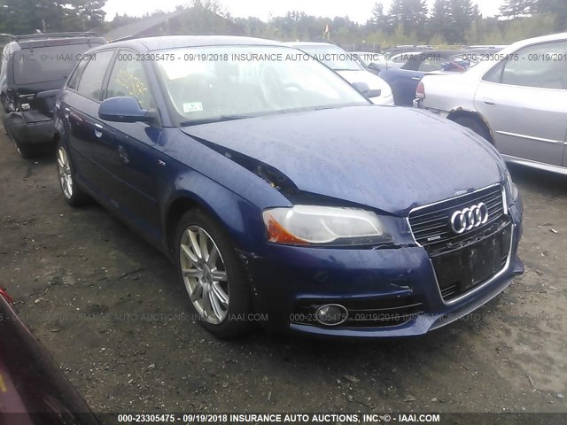 WAUMFAFM9BA109518 - 2011 AUDI A3 PREMIUM PLUS BLUE photo 1