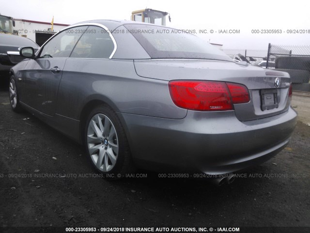 WBADW7C59CE729635 - 2012 BMW 328 I SULEV GRAY photo 3