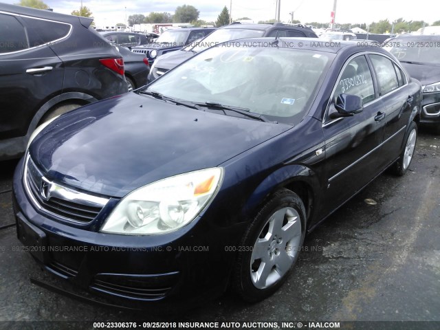 1G8ZS57N67F181252 - 2007 SATURN AURA XE BLACK photo 2