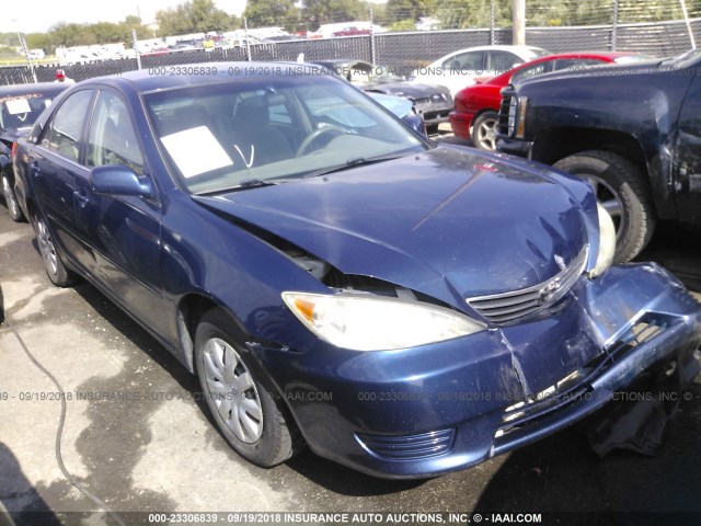 4T1BE32K16U153249 - 2006 TOYOTA CAMRY LE/XLE/SE BLUE photo 1