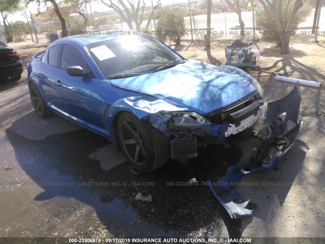 JM1FE173560200687 - 2006 MAZDA RX8 BLUE photo 1