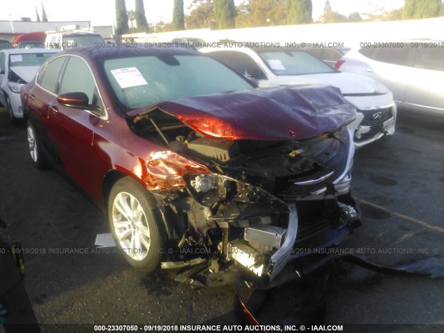 1C3CCCAB8GN105795 - 2016 CHRYSLER 200 LIMITED BURGUNDY photo 1