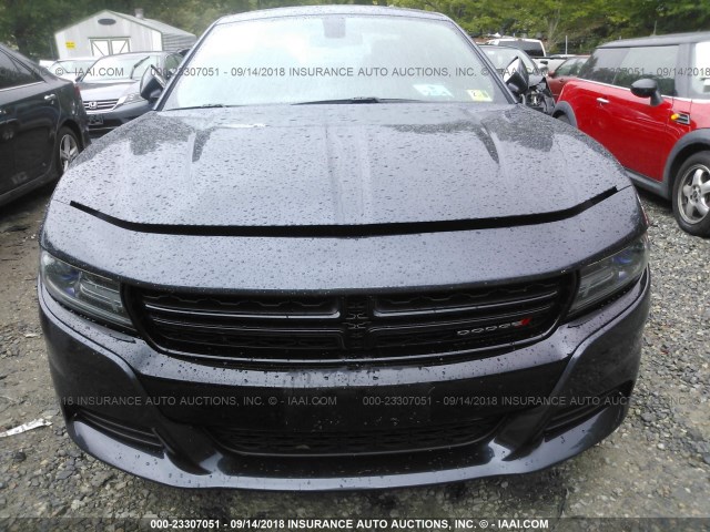 2C3CDXCT4GH291824 - 2016 DODGE CHARGER R/T GRAY photo 6