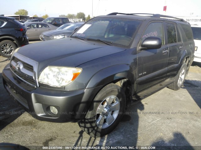 JTEBU14R670126834 - 2007 TOYOTA 4RUNNER SR5/SPORT GRAY photo 2