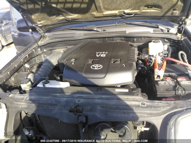 JTEBU14R670126834 - 2007 TOYOTA 4RUNNER SR5/SPORT GRAY photo 6