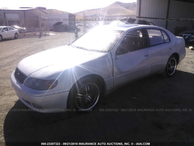 JT8JS47E6P0033567 - 1993 LEXUS GS 300 SILVER photo 2