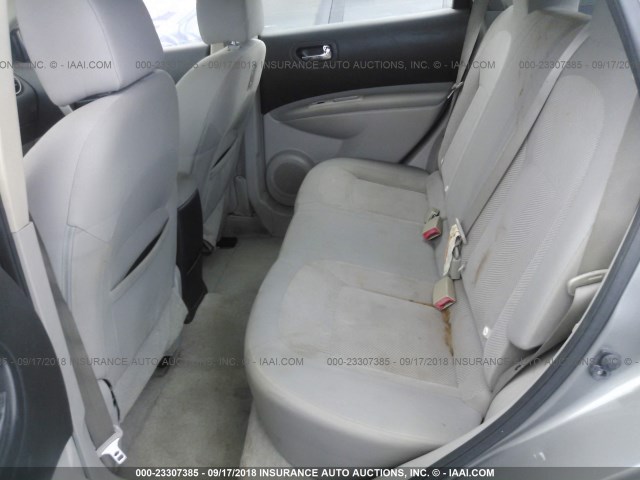 JN8AS5MTXCW293864 - 2012 NISSAN ROGUE S/SV GRAY photo 8