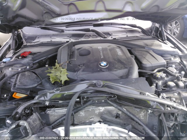 WBA8D9C39HA004486 - 2017 BMW 330 XI GRAY photo 10