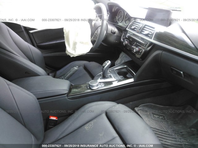 WBA8D9C39HA004486 - 2017 BMW 330 XI GRAY photo 5