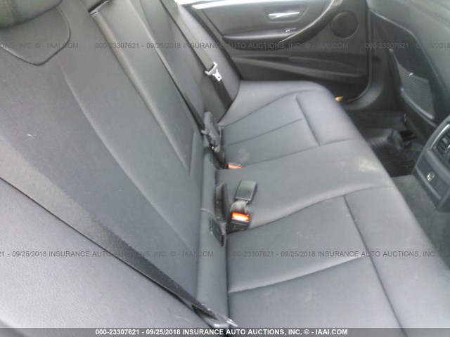 WBA8D9C39HA004486 - 2017 BMW 330 XI GRAY photo 8