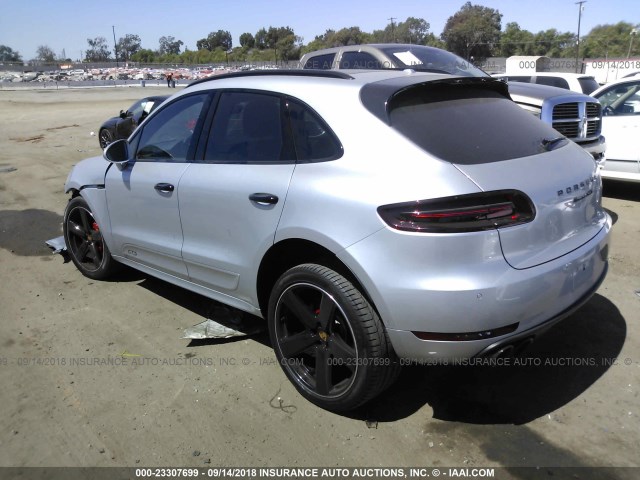 WP1AG2A5XHLB53709 - 2017 PORSCHE MACAN GTS SILVER photo 3