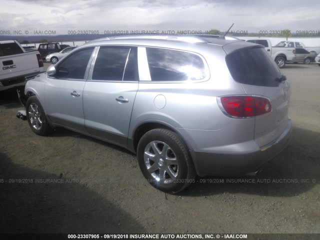 5GALVBEDXAJ245004 - 2010 BUICK ENCLAVE CXL SILVER photo 3