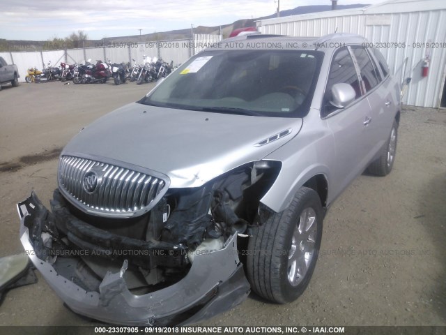 5GALVBEDXAJ245004 - 2010 BUICK ENCLAVE CXL SILVER photo 6